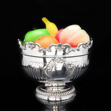 Load image into Gallery viewer, A Solid Silver Monteith Bowl in Queen Anne Style - Alexander Clark & Co 1924 - Artisan Antiques