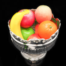 Load image into Gallery viewer, A Solid Silver Monteith Bowl in Queen Anne Style - Alexander Clark & Co 1924 - Artisan Antiques