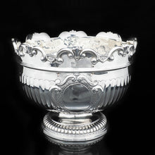 Load image into Gallery viewer, A Solid Silver Monteith Bowl in Queen Anne Style - Alexander Clark & Co 1924 - Artisan Antiques