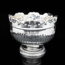 Load image into Gallery viewer, A Solid Silver Monteith Bowl in Queen Anne Style - Alexander Clark & Co 1924 - Artisan Antiques