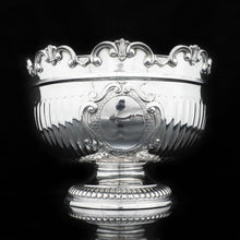 Load image into Gallery viewer, A Solid Silver Monteith Bowl in Queen Anne Style - Alexander Clark & Co 1924 - Artisan Antiques