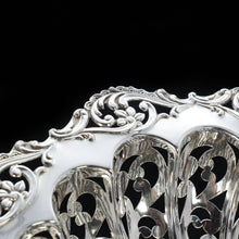 Load image into Gallery viewer, An Antique Solid Silver Pierced Tazza/Bowl Edwardian - Colen Hewer Cheshire 1906 - Artisan Antiques