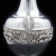 Load image into Gallery viewer, Magnificent Victorian Solid Silver Wine Ewer/Jug - Stephen Smith 1869 - Artisan Antiques