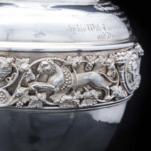 Load image into Gallery viewer, Magnificent Victorian Solid Silver Wine Ewer/Jug - Stephen Smith 1869 - Artisan Antiques