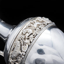Load image into Gallery viewer, Magnificent Victorian Solid Silver Wine Ewer/Jug - Stephen Smith 1869 - Artisan Antiques