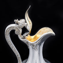 Load image into Gallery viewer, Magnificent Victorian Solid Silver Wine Ewer/Jug - Stephen Smith 1869 - Artisan Antiques