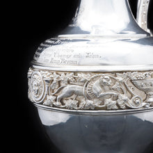 Load image into Gallery viewer, Magnificent Victorian Solid Silver Wine Ewer/Jug - Stephen Smith 1869 - Artisan Antiques