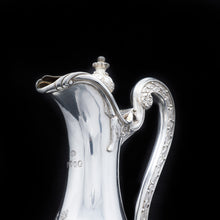 Load image into Gallery viewer, Magnificent Victorian Solid Silver Wine Ewer/Jug - Stephen Smith 1869 - Artisan Antiques