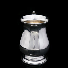 Load image into Gallery viewer, Antique Victorian Solid Silver Tankard Baluster Shaped - Henry William Curry 1870 - Artisan Antiques