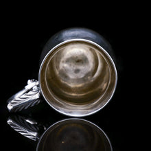 Load image into Gallery viewer, Antique Victorian Solid Silver Tankard Baluster Shaped - Henry William Curry 1870 - Artisan Antiques