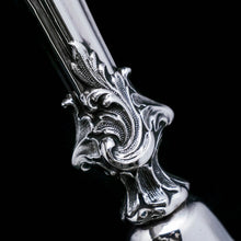 Load image into Gallery viewer, Antique Pair of Solid Silver Victorian Candlesticks - Henry Wilkinson & Co 1848 - Artisan Antiques