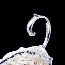 Load image into Gallery viewer, Antique Victorian Solid Silver Chased Sauce Boat - Horace Woodward & Co Ltd 1897 - Artisan Antiques