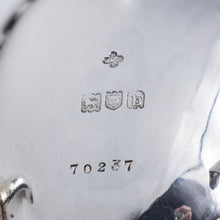 Load image into Gallery viewer, Antique Victorian Solid Silver Chased Sauce Boat - Horace Woodward & Co Ltd 1897 - Artisan Antiques