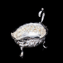 Load image into Gallery viewer, Antique Victorian Solid Silver Chased Sauce Boat - Horace Woodward & Co Ltd 1897 - Artisan Antiques