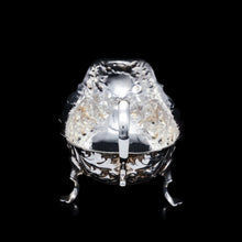 Load image into Gallery viewer, Antique Victorian Solid Silver Chased Sauce Boat - Horace Woodward & Co Ltd 1897 - Artisan Antiques