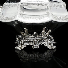 Load image into Gallery viewer, A Victorian Solid Silver Teapot with Engraved Panels - John & George Angell 1846 - Artisan Antiques