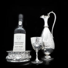 Load image into Gallery viewer, A Splendid Victorian Solid Silver Wine Goblet/Cup - Richards & Brown 1869 - Artisan Antiques