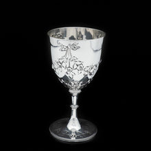 Load image into Gallery viewer, A Splendid Victorian Solid Silver Wine Goblet/Cup - Richards & Brown 1869 - Artisan Antiques