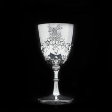 Load image into Gallery viewer, A Splendid Victorian Solid Silver Wine Goblet/Cup - Richards & Brown 1869 - Artisan Antiques