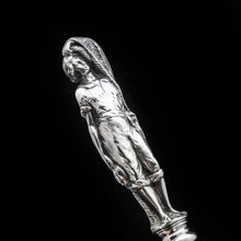 Load image into Gallery viewer, An Extremely Rare Pair of Figural Solid Silver Fish Servers - Francis Higgins 1882 - Artisan Antiques