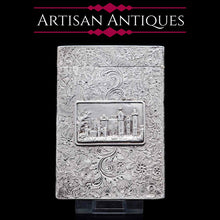 Load image into Gallery viewer, A Solid Silver 'Castle Top' Abbotsford House Card Case - Taylor & Perry 1835 - Artisan Antiques