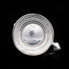 Load image into Gallery viewer, Large Solid Silver Flagon/Tankard with Victorian Chased Motifs - Martin Hall & Co, 1862 - Artisan Antiques