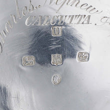 Load image into Gallery viewer, Large Solid Silver Flagon/Tankard with Victorian Chased Motifs - Martin Hall & Co, 1862 - Artisan Antiques