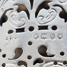 Load image into Gallery viewer, A Victorian Solid Silver Chased Sugar Caster/Shaker - Horace Woodward & Co 1888 - Artisan Antiques