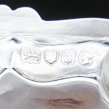 Load image into Gallery viewer, Large Victorian Solid Silver Salver Tray with Foliate Engravings - Henry Holland 1859 - Artisan Antiques