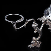 Load image into Gallery viewer, Magnificent Victorian Solid Silver Epergne by Carrington & Co - Royal Court Suppliers - Artisan Antiques