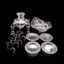 Load image into Gallery viewer, Magnificent Victorian Solid Silver Epergne by Carrington & Co - Royal Court Suppliers - Artisan Antiques