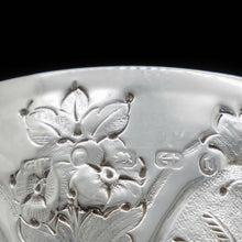 Load image into Gallery viewer, A Large Solid Silver Goblet with Victorian Chased Motifs - George Unite 1891 - Artisan Antiques