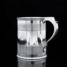 Load image into Gallery viewer, A Handsome Solid Silver Victorian Mug/Tankard - William Evans 1868 - Artisan Antiques