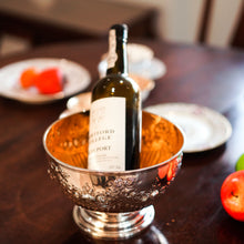 Load image into Gallery viewer, Antique Solid Silver Bowl with Victorian Decorations - Charles Stuart Harris 1895