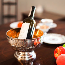 Load image into Gallery viewer, Antique Solid Silver Bowl with Victorian Decorations - Charles Stuart Harris 1895