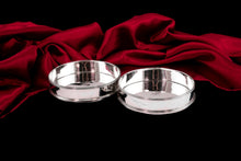 Load image into Gallery viewer, A Rare Pair of Antique Georgian Solid Silver Based Wine Coasters/Bottle Holders - William Allen 1798