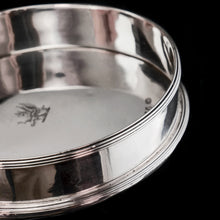 Load image into Gallery viewer, A Rare Pair of Antique Georgian Solid Silver Based Wine Coasters/Bottle Holders - William Allen 1798