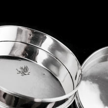 Load image into Gallery viewer, A Rare Pair of Antique Georgian Solid Silver Based Wine Coasters/Bottle Holders - William Allen 1798