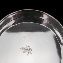 Load image into Gallery viewer, A Rare Pair of Antique Georgian Solid Silver Based Wine Coasters/Bottle Holders - William Allen 1798