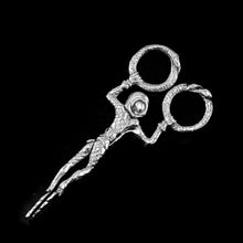 Load image into Gallery viewer, Antique Solid Silver Sugar Tongs/Nips Harlequin Figural Design - Berthold Muller 1901