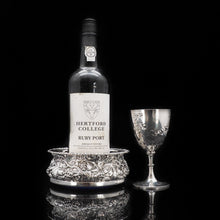 Load image into Gallery viewer, A Magnificent Solid Silver Wine Coaster - James Dixon & Sons Ltd 1901 - Artisan Antiques