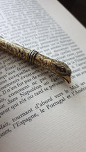 Load image into Gallery viewer, Antique Solid Silver Gilt Eagle&#39;s Head Etui Needle Case - 19th c.

