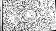 Load image into Gallery viewer, Antique Silver Snuff Box - Marvellous Hunting Forest Scene Engraving, Charles Rawlings &amp; William Summers 1837
