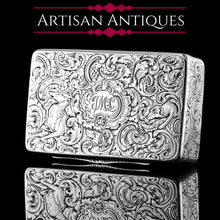Load image into Gallery viewer, Antique Silver Snuff Box 
