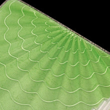 Load image into Gallery viewer, Art Deco Sterling Silver Cigarette Case with Green Enamel Guilloche Sunburst Ray - Joseph Gloster 1936
