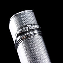 Load image into Gallery viewer, Antique Georgian Solid Silver Cigar/Cheroot Case Engine Turned - Edward Edwards 1836
