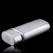 Load image into Gallery viewer, Antique Georgian Solid Silver Cigar/Cheroot Case Engine Turned - Edward Edwards 1836
