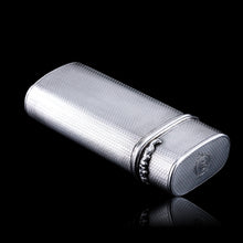 Load image into Gallery viewer, Antique Georgian Solid Silver Cigar/Cheroot Case Engine Turned - Edward Edwards 1836
