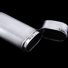 Load image into Gallery viewer, Antique Georgian Solid Silver Cigar/Cheroot Case Engine Turned - Edward Edwards 1836

