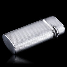 Load image into Gallery viewer, Antique Georgian Solid Silver Cigar/Cheroot Case Engine Turned - Edward Edwards 1836
